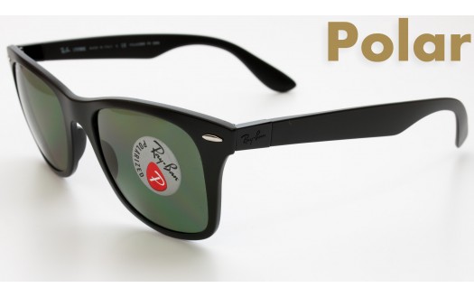 Ray-Ban Wayfarer Liteforce Polarised (RB4195 601S9A 52mm) saules brilles